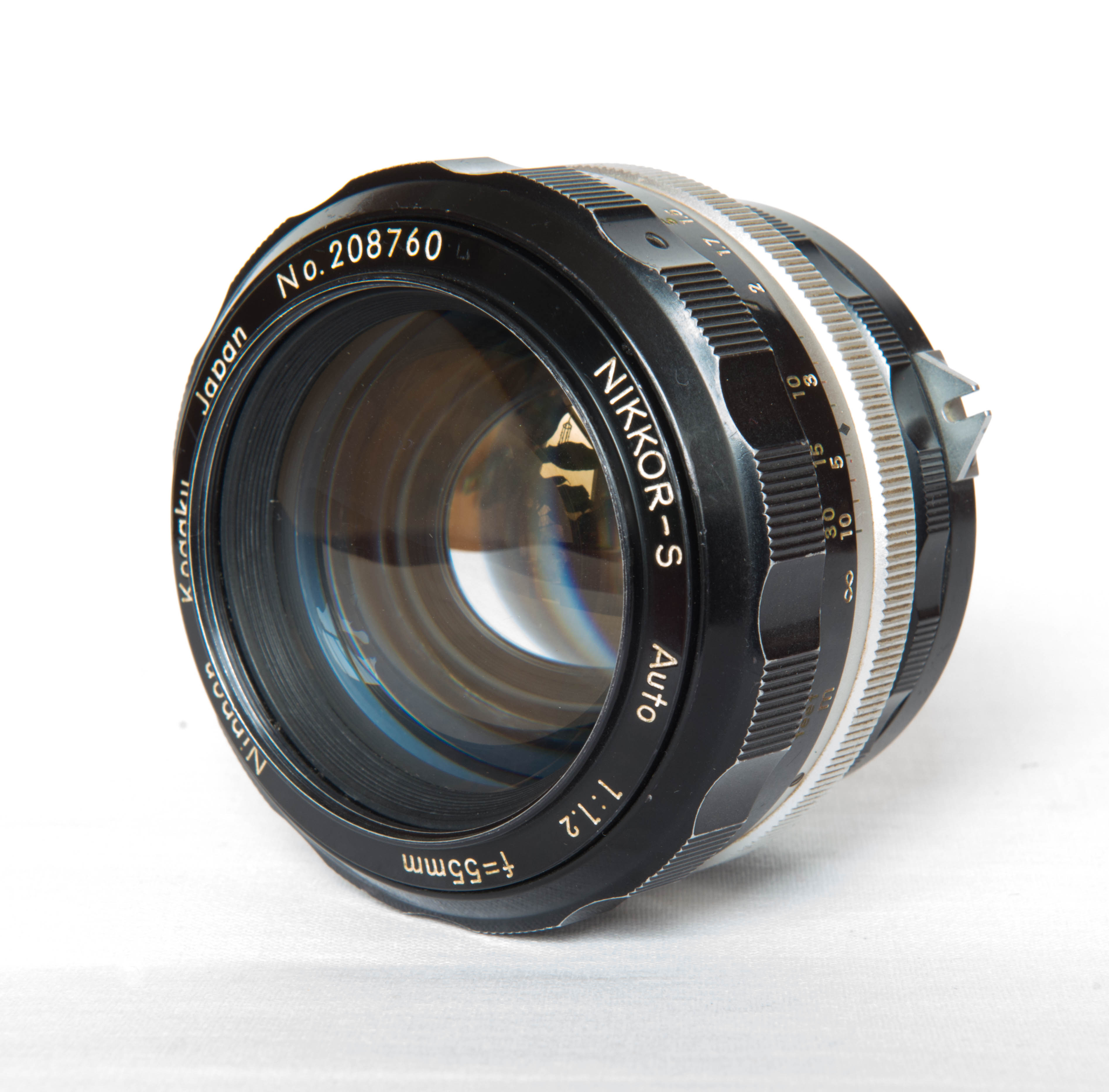 Nippon Kogaku Nikkor S Auto 55 mm /-1.2 non AI
